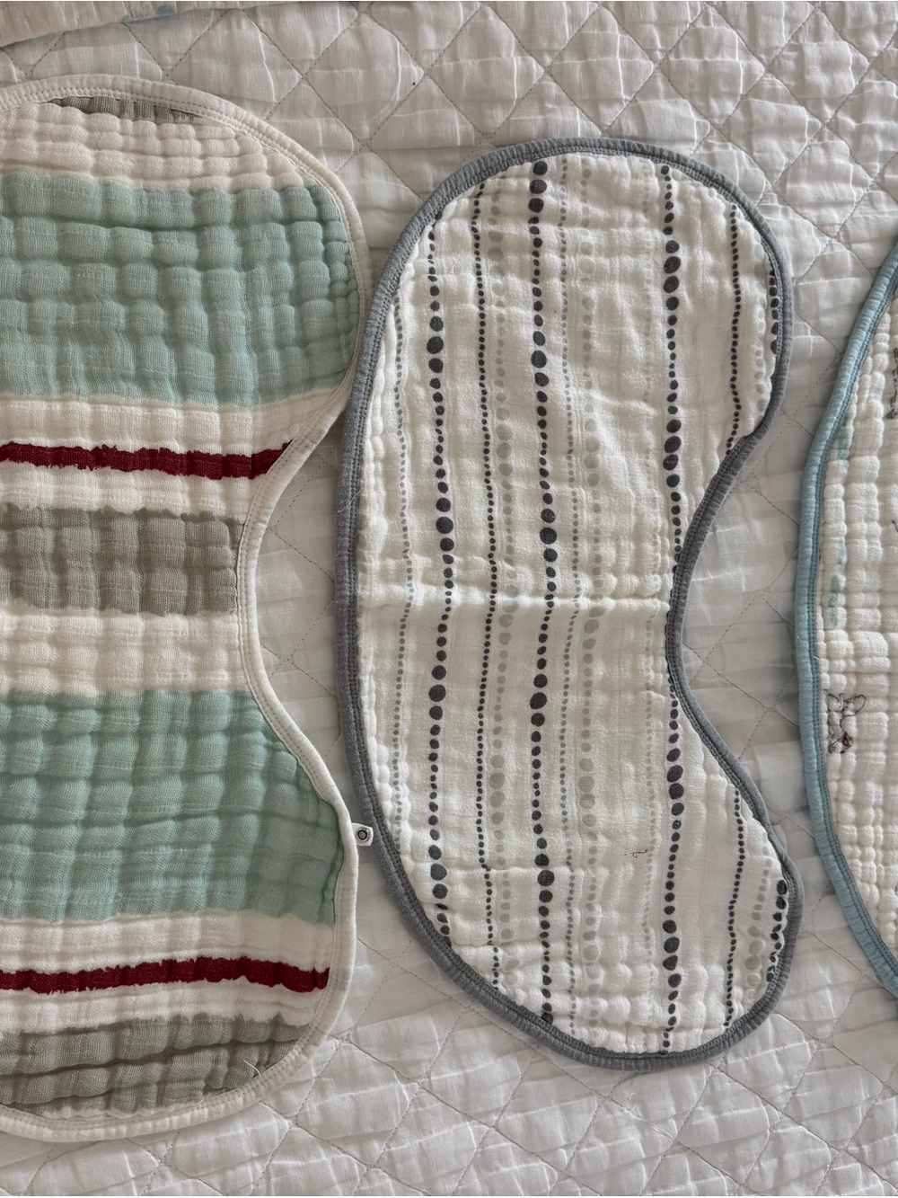 Aden & Anais Muslin Baby Bibs Set